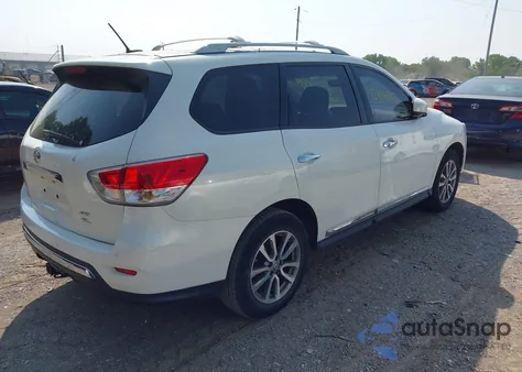 2013 Nissan Pathfinder Sl z USA, uszkodzony, nr VIN 5N1AR2MM7DC608505